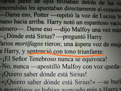 Sentenció
Sentenció con tono triunfante
Keywords: dijo