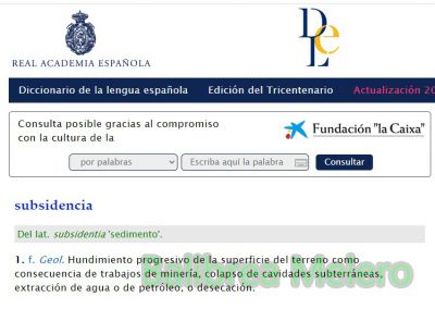 Subsidencia
Keywords: hundimiento;cueva;naturaleza;derrumbe