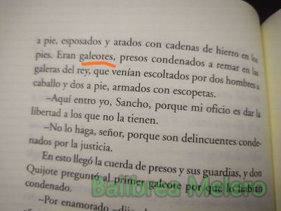 galeotes
eran galeotes, presos condenados a remar en las galeras de el rey
Keywords: prisionero;condenado;esclavo