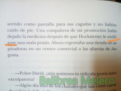 Endilgase
Después de que el le endilgase una mala praxis

1. tr. coloq. Encaminar, dirigir, acomodar, facilitar.

2. tr. Encajar, endosar a alguien algo desagradable o impertinente.
Keywords: malo;endosar;descripción;3