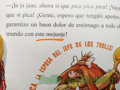 mejunje
a todo el mundo con este mejunje.
Keywords: mezcla;suciedad;líquido;brebaje;pócima