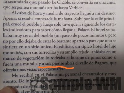 a sus pies se abría
a sus pies se abría
Keywords: al rededor;alrededor;haber;había;descripción