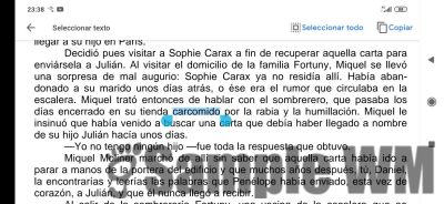 carcomido
en su tienda carcomido por la rabia
Keywords: sentimiento;lleno