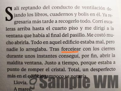 intentar apretar
