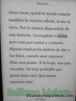 vacua
Incompleta o vacua
Que es superficial y carece de contenido o interés.
"es una poesía vacua, en la que el autor no comunica ningún sentimiento"
Keywords: contar;charrar;platicar;hablar;importancia