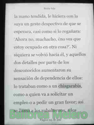 chisgarabis
lo trataban como a un chisgarrabís
Keywords: apariencia;negativa;insulto