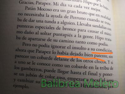 opinión patente
su opinión había quedado bien patente
Keywords: creo;pienso