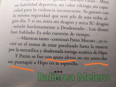 altivo, puntapié, no sin antes
con gesto altivo
no sin antes darle un puntapié
Keywords: apariencia;mala;negativa;enlace;pelea;narración