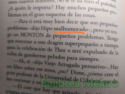 malhumorado
-dijo Hipo Malhumorado
Keywords: apariencia psíquica;apariencia