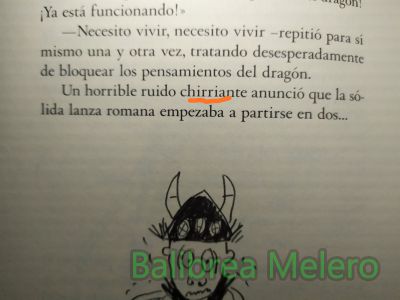 chirriante
un horrible rudo chirriante

1. intr. Dicho de una cosa: Hacer un ruido agudo, continuado y desagradable, generalmente al rozar con otra cosa. La puerta, los frenos chirrían.

2. intr. Dicho de los pájaros que no cantan con armonía: chillar (‖ dar chillidos).

3. intr. coloq. Cantar desafinando.
Keywords: grito;sonido;desaagradable