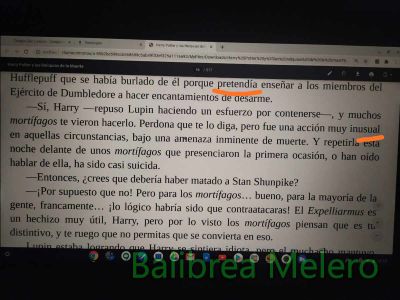 pretendía
se había burlado de él porque pretendía enseñar a los miembros del ejército de Dumbledore
Keywords: quería;querer