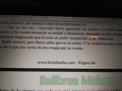 detestaba
detestaba la idea de que estuvieran imaginando que él..
Keywords: gustar;no gustar;querer;no querer